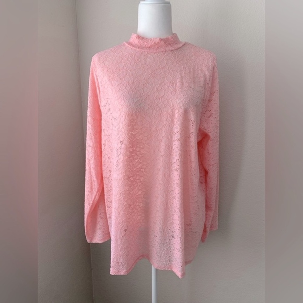 Torrid Elegant Pink Lace Women's Top